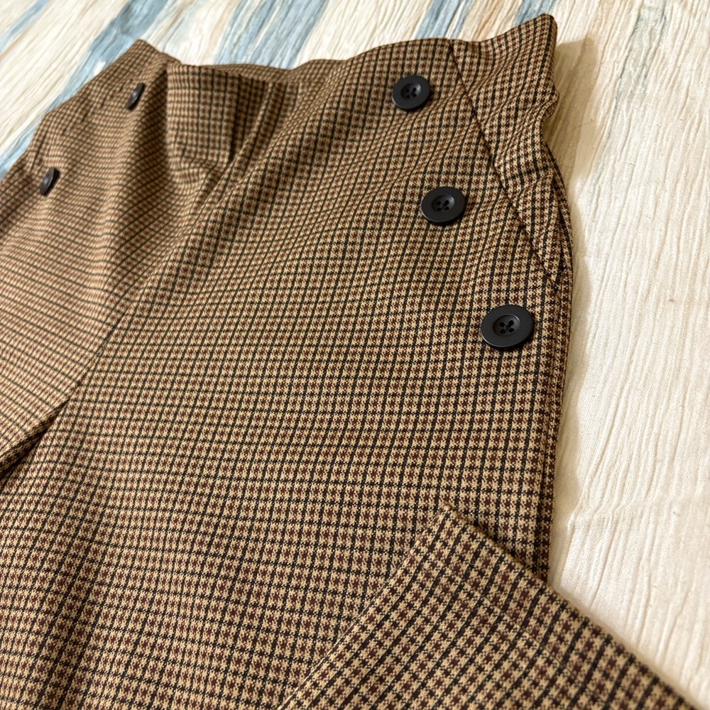 Cloth & Co. Brown Plaid Jacket